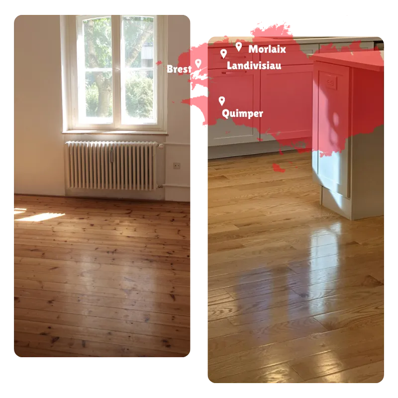 pose de parquet morlaix